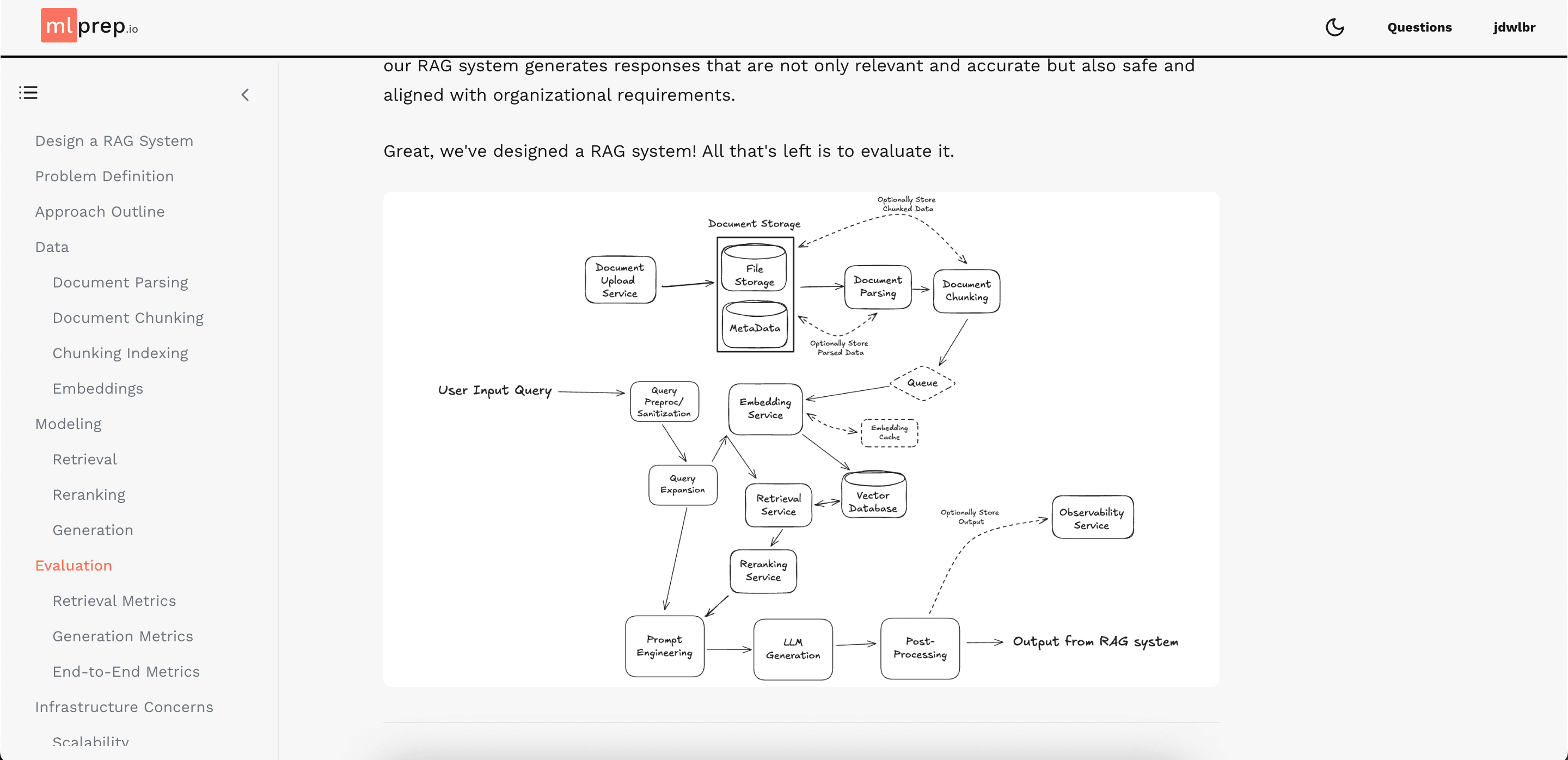 System Design example